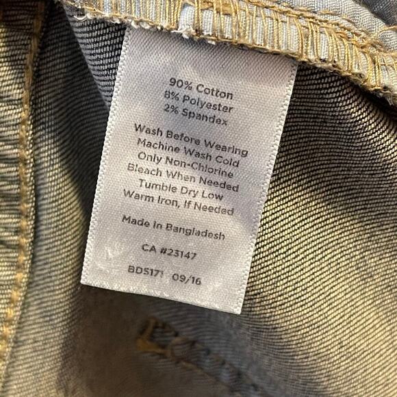 TALBOTS Simply Flattering 5 Pocket Womens Plus Size Ankle Length Jeans Size 26W - Picture 9 of 9